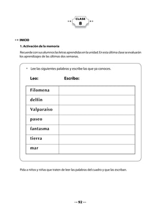 3. Observar un plano
Converse con los niños y niñas sobre los planos y mapas, para qué sirven y cuáles son
los elementos que nos ayudan a ubicarnos. Realice las siguientes preguntas u otras que
considere adecuadas:




•   ¿Habías visto antes un plano?
•   ¿Qué ves en este plano?
•   ¿Cómo sabes hacia dónde está el Norte?
•   ¿Puedes leer el nombre de alguna calle?
•   ¿Cuándo es necesario usar un plano?
•   ¿Conoces un plano de tu ciudad?




                                         94
 