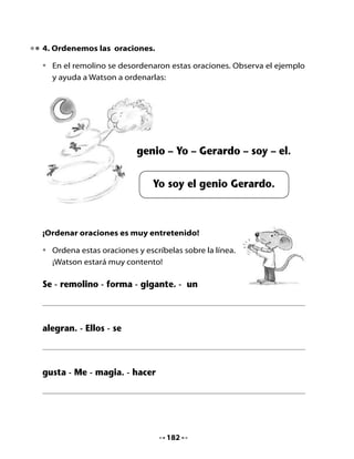 5. Observando la luna

•   Conversen sobre lo que saben de la luna y lo que les gustaría saber
    sobre ella.
•   Completa este cuadro con las características de la luna, copiando lo
    que está escrito en la pizarra.

                              La luna
           Lo que sabemos                  Lo que queremos saber




6. Los giros de la luna

•   Observa el calendario que les mostrará la profesora.
•   Junto a tu grupo, escoge una de las posiciones del cuadro, píntala y
    escribe a qué se parece esa posición de la luna.




Yo elegí esta luna, porque




                                   183
 