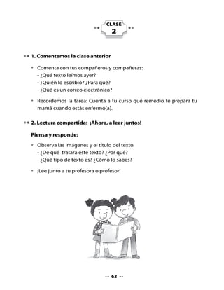 La boda del gusano y la pulga
                         Mariluz Yáñez (Adaptación)




                        El gusano y la pulga
                        se van a casar,
                        de gala los novios,
                        a la laguna van.
                        El lagarto y la araña,
                        amigos sin par,
                        de regalo les llevan
                        gorros de tafetán.
                        El gorrión muy gallardo
                        los lleva hasta el altar,
                        sin prisa ninguna
                        por la laguna de San Juan.


Comentemos el poema:

•   ¿De qué habla el poema?
•   ¿Este poema se trataba de lo que imaginaron? ¿Por qué sí? ¿Por qué
    no?
•   ¿Quiénes se van a casar?
•   ¿Qué les regalarías tú a los novios?
•   Encierren en un círculo las palabras del poema que contienen las
    sílabas ga, go y gu.


                                    64
 