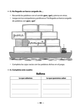 Watson está muy preocupado, porque leyendo las noticias se informó
que en Chile existen ballenas que están en vías de extinción.

  Petunia, ¿sabes                                          Watson,
  cuántos felinos                                 he sabido que el puma
están en peligro de                                 y las ballenas están
    extinción?                                    protegidos y se prohíbe
                                                           su caza.




7. ¡Vamos a leer!
Escucha atentamente la lectura:



  Lunes, 26 de Junio de 2006


  Chile será sede de la
  reunión de la Comisión
  Ballenera en 2008
  Chile anunció que será sede de la Comisión
  Ballenera Internacional (CBI) en el año 2008.

    La Comisión Ballenera Internacional es un organismo que fue
  creado para proteger a las ballenas cuando están en peligro. En
  1982, cuando varias especies de ballenas estaban al borde de la
  extinción, se aprobó una norma que prohibía su pesca con fines
  comerciales.
    Esta reunión será importante, porque abrirá una posibilidad
  para conocer la ballena jorobada y las ballenas azules que viven
  en el extremo sur de Chile.



                                     91
 