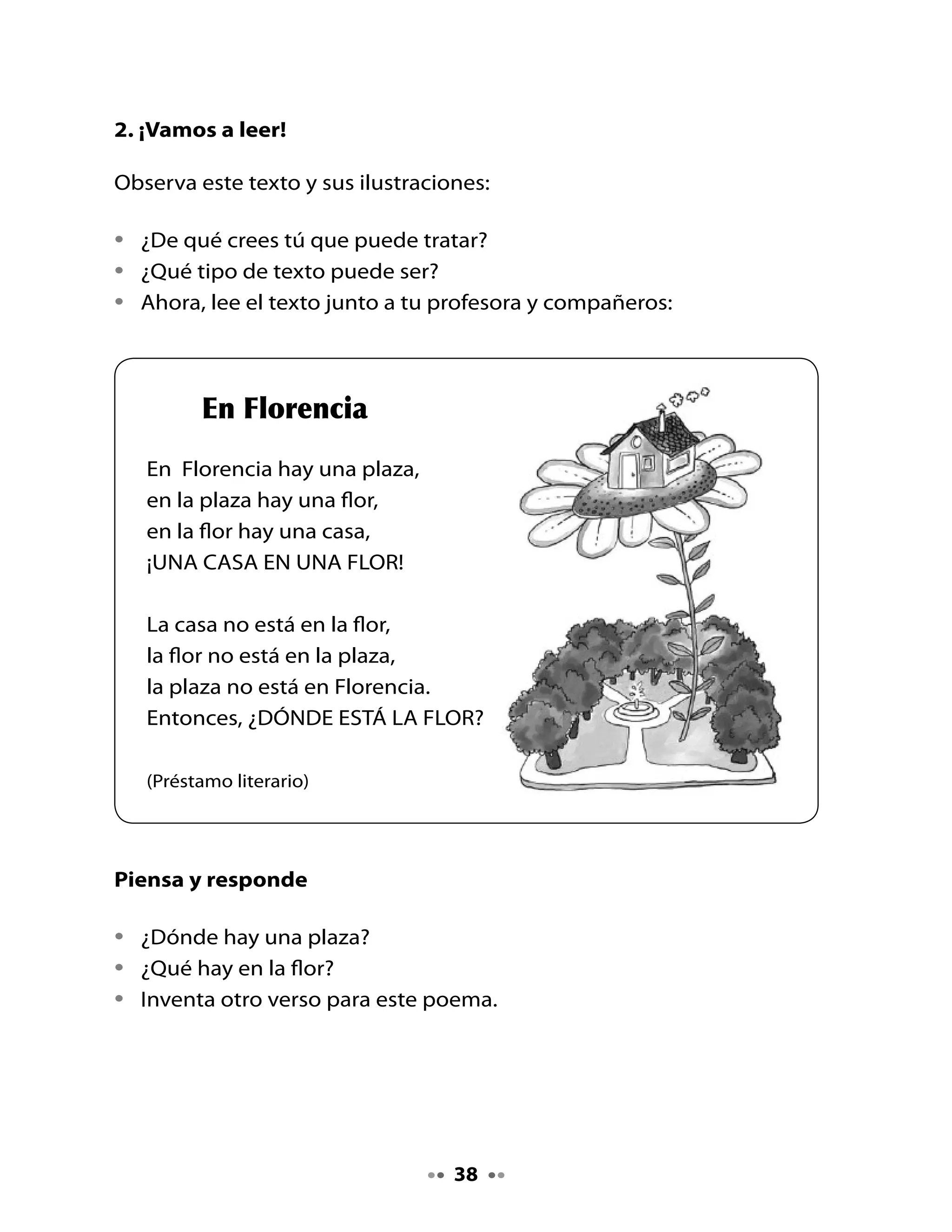 Una flor de palabras

•   Dicten a su profesora palabras que contengan las sílabas fla, fle, fli,
    flo o flu. Luego, las escribirá al interior de cada pétalo de la flor.




                                  fla
                            fle - fli - flo
                                  flu




•   Copia en cada pétalo las palabras escritas en la pizarra. Pinta los
    bordes de los pétalos con tus colores favoritos.




                                    
 