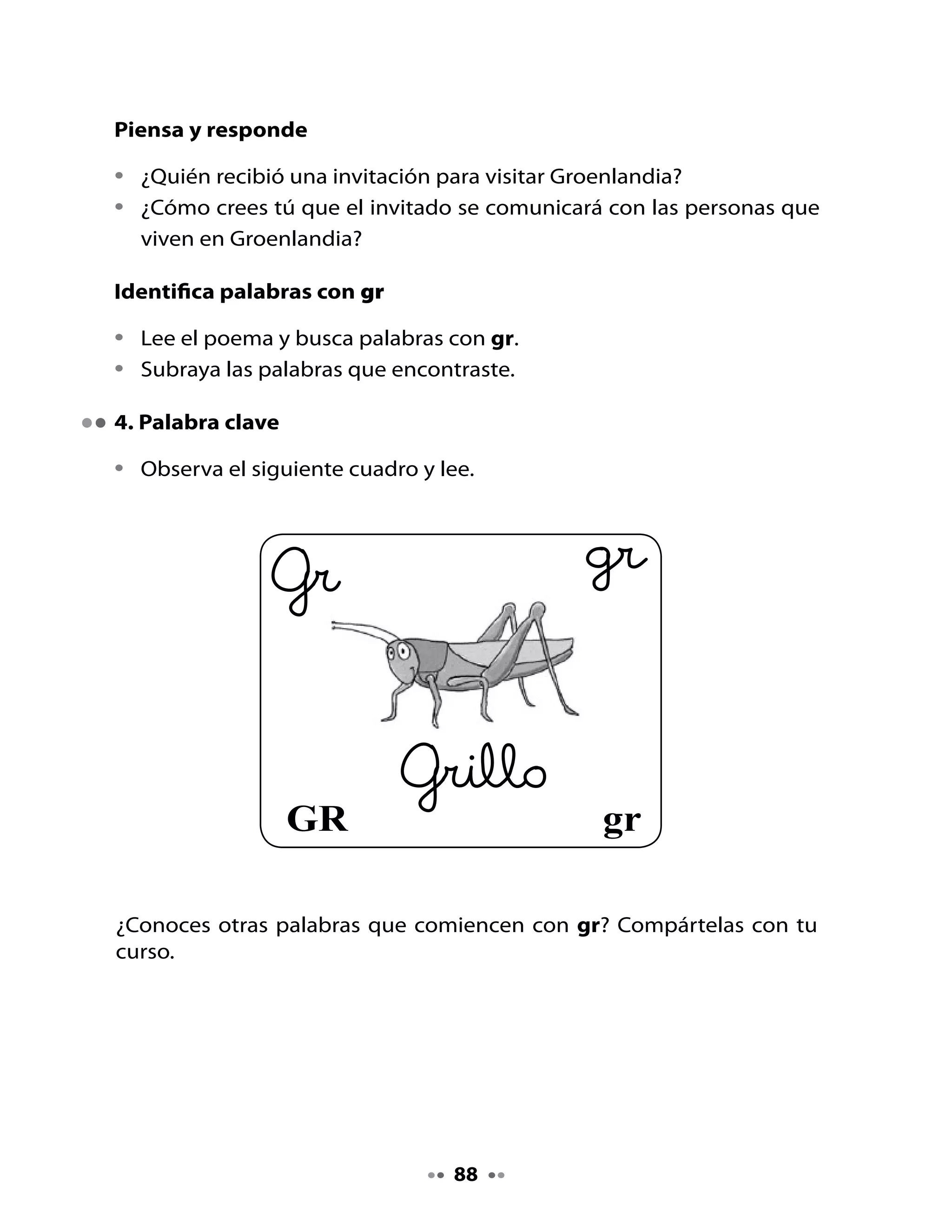 5. Preparo la entrevista

¿A	quién	quiero	entrevistar?	¿Por	qué?
	
•	 Piensa	en	una	persona	a	la	que	quieras	entrevistar,	puede	ser	amigo	o	
   amiga,		deportista,	artista,	familiar	o	un	personaje	que	te	haya	gustado	
   de	alguna	unidad.


Quiero entrevistar a	




Porque




Piensa en una pregunta que te gustaría hacerle a esa persona. Si
puedes, escríbela aquí.




                                    89
 