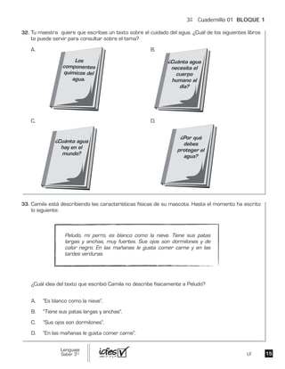 3º Cuadernillo 01 BLOQUE 1
LF
 