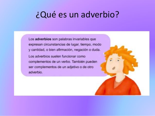 Lenguaje adverbio de modo