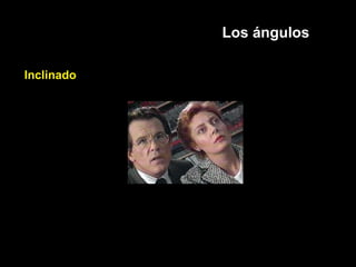 Los ángulos
Inclinado
 