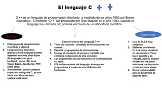Lenguaje c+ | PPTX