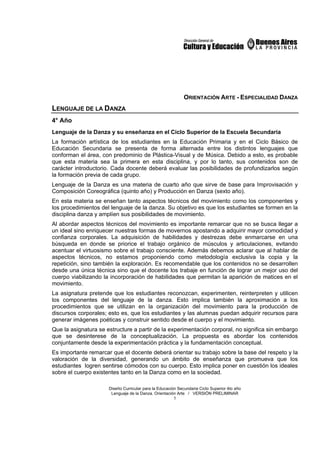Lenguaje De La Danza | PDF