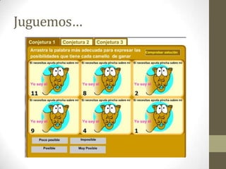 Juguemos…
 