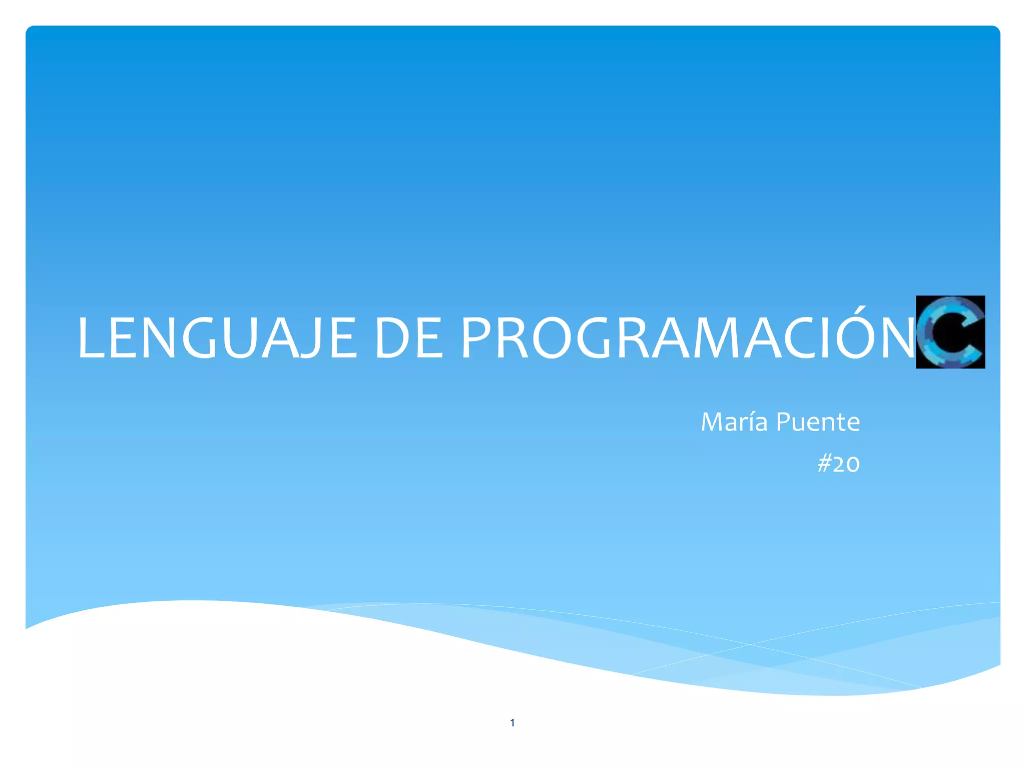 Lenguaje de programación c | PPT