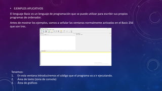 Programas En Basic Lenguaje de programacion ( basic) apesteguia | PDF