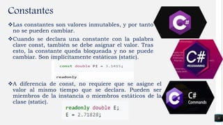 Lenguaje de programacion c# | PPTX