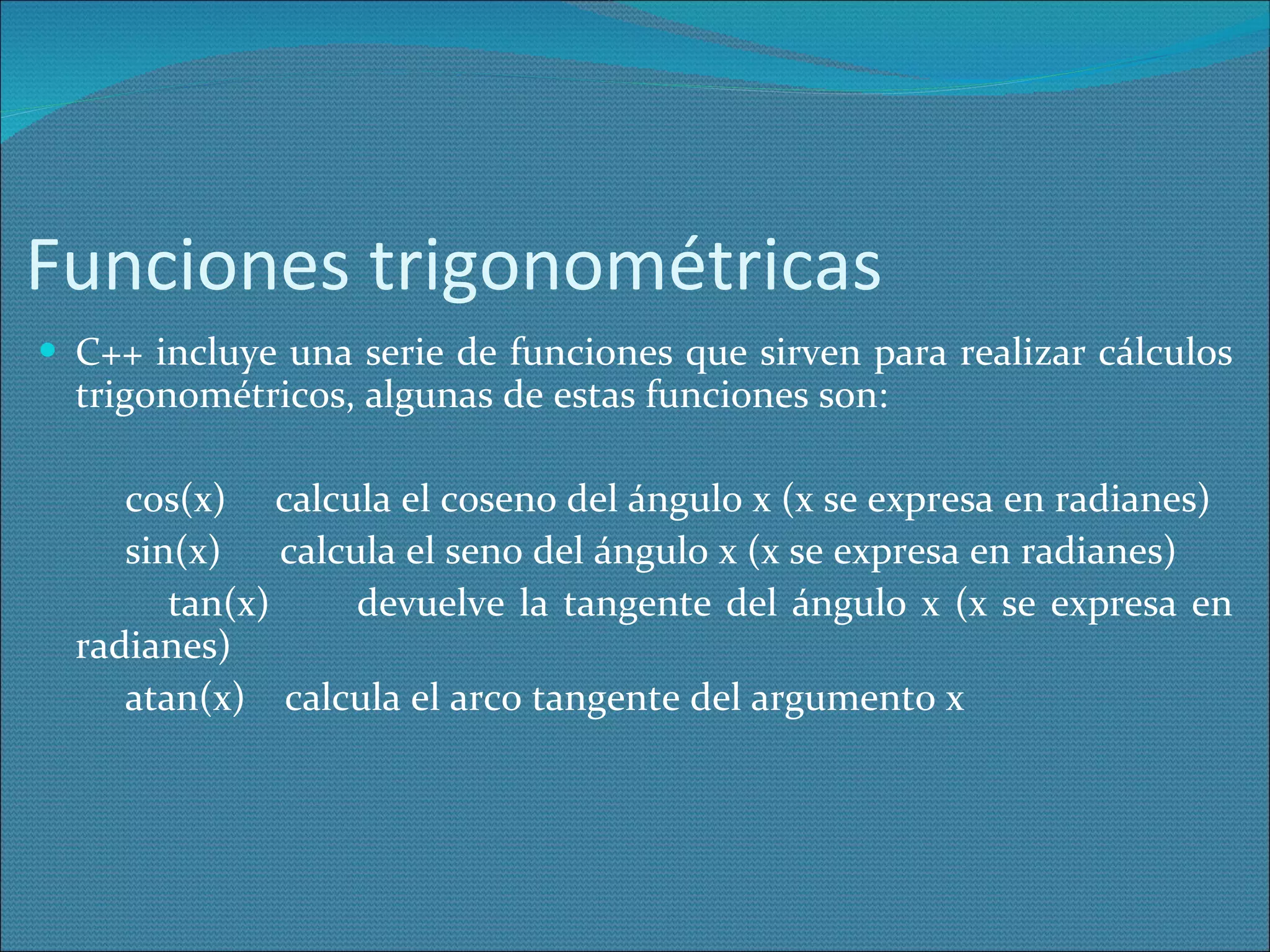 Lenguaje de programacion c++ basico 4ta parte expresiones y funciones ...