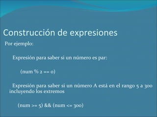 Lenguaje de programacion c++ basico 4ta parte expresiones y funciones