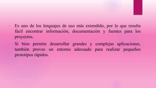 Lenguaje de programacion de visual basic | PPTX