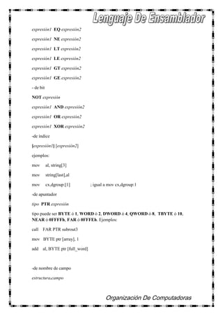 Lenguaje Ensamblador00