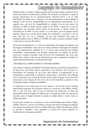 Lenguaje ensamblador