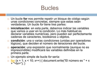Lenguaje javascript | PPTX