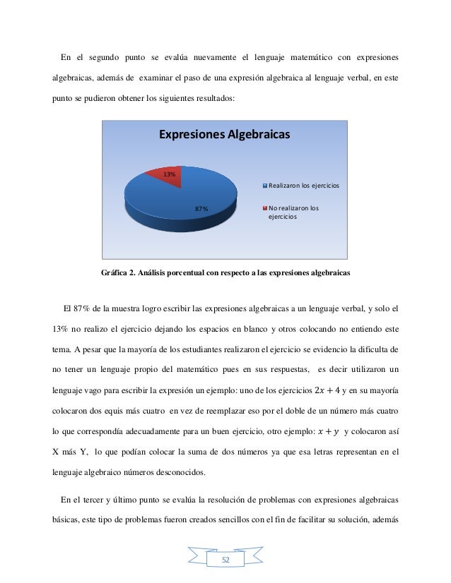 Lenguaje matematico para la resolucion de problemas