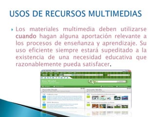 PROYECTOR MULTIMEDIA:Permite realizar las 	presentaciones más brillantes, compatibles y Versátiles. Es importante su uso en el aula para que los estudiante presenten trabajos concretos (diapositivas)‏, etc.EL AULA MULTIMEDIA