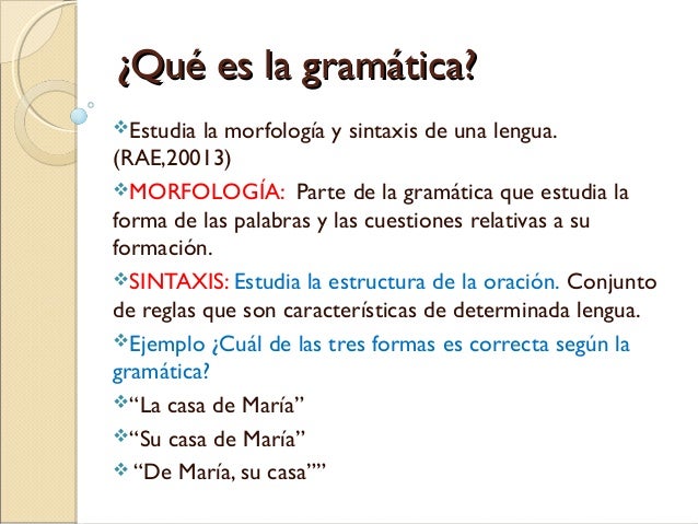 " El Fantástico Mundo de la Gramática" La gramática