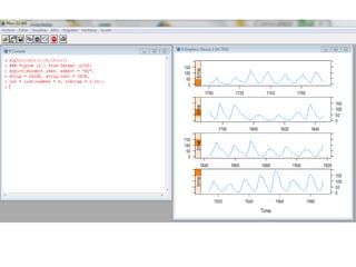 Lenguaje r  lattice package