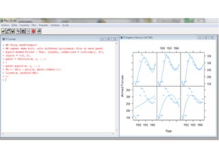 Lenguaje r  lattice package