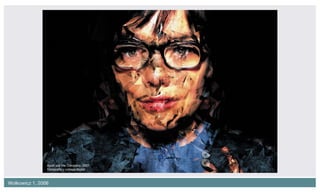 Bjork por Me Company, 2001  Fotografía y collage digital 