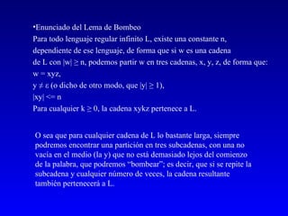 Lenguajes Regulares. PPT