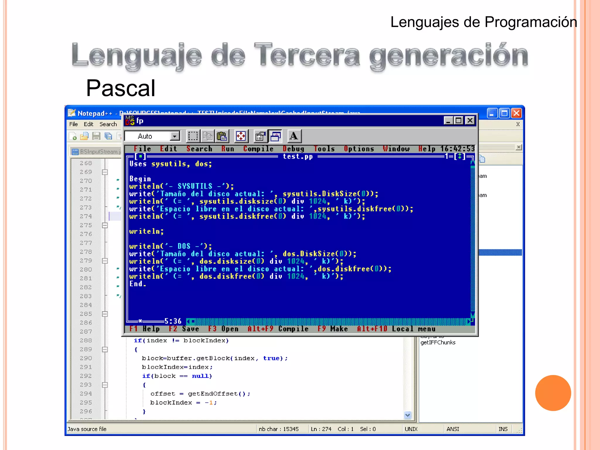 hace énfasis en los procedimientos.
