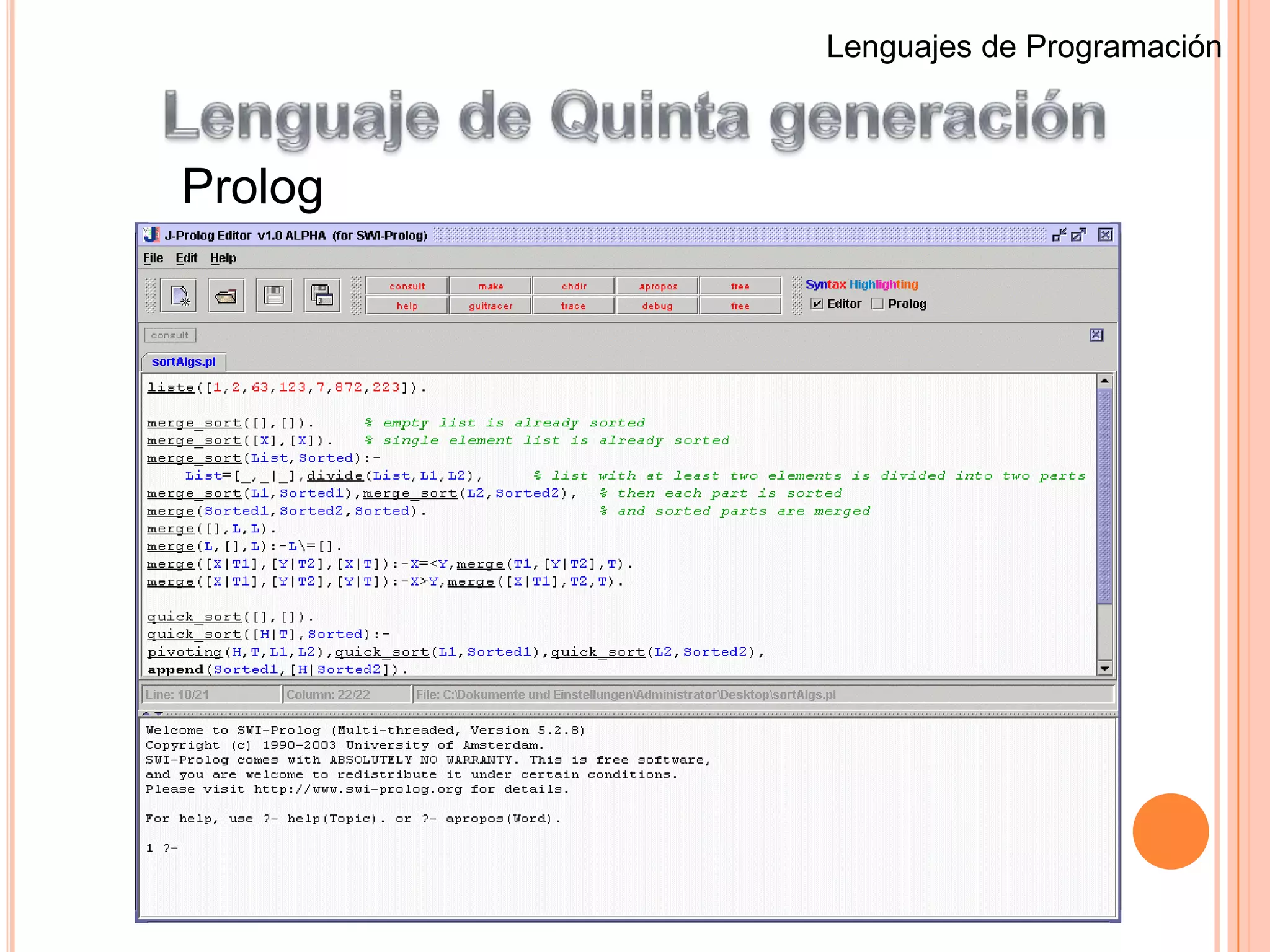 Lenguajes de ProgramaciónLenguaje de Cuarta generaciónVisual Basic
