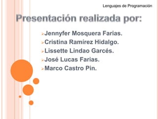 Lenguajes de ProgramaciónLenguaje de Quinta generaciónLisp