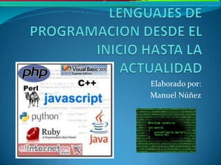 Lenguajes de programacion