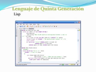 Lisp
 