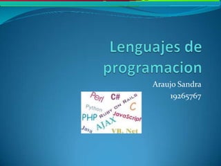 Lenguajes de programacionpower.