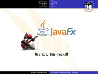 Lenguajes programacionalternativos | PPT
