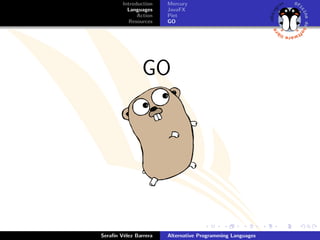 Lenguajes programacionalternativos | PPT