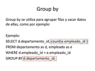 SQL Transact: SQL Transact conceptos basicos