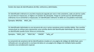 LENGUAJE TRANSACT - SQL | PPTX