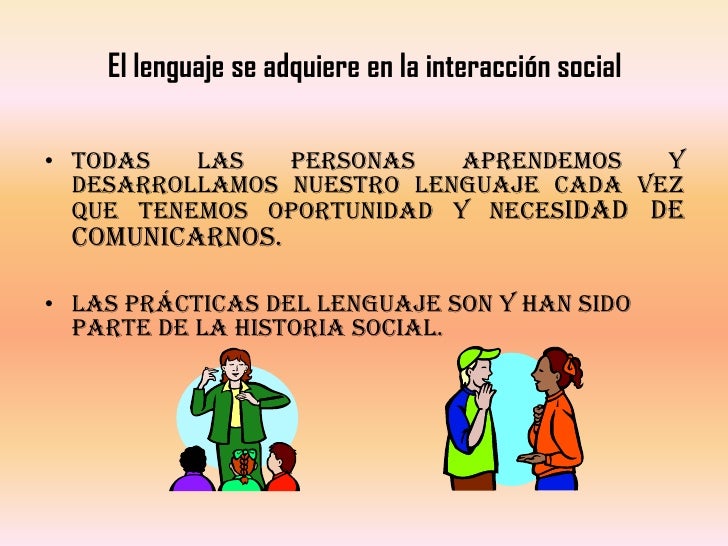 Lenguaje y comunicación