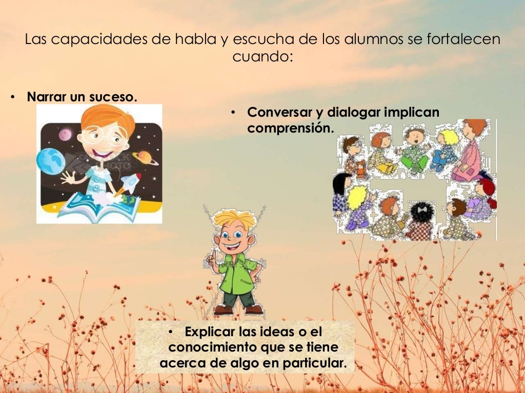 campo formativo Lenguaje y comunicación