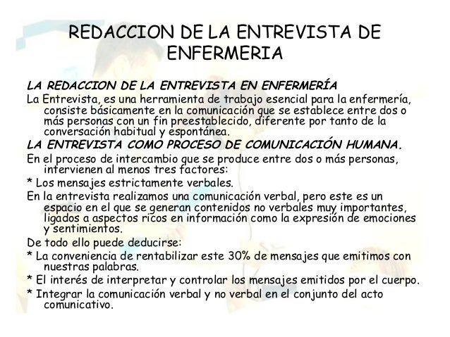 Lenguaje y comunicacion en enfermeria