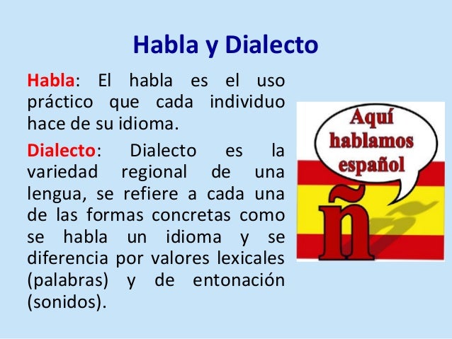 Lenguaje y lengua