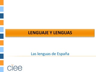 Las lenguas de España
 