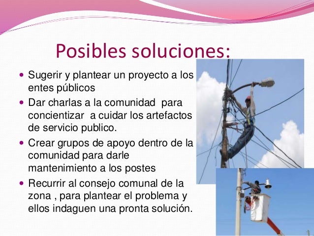 Soluciones Para La Falta De Alumbrado Publico