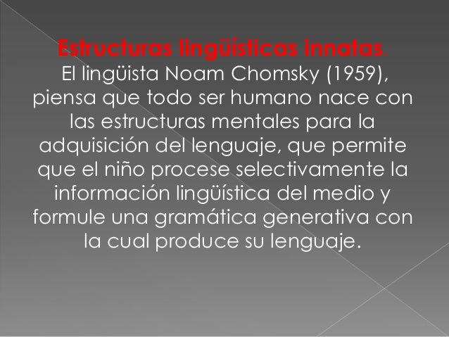 La Gramtica Generativa De Noam Chomsky Youtube