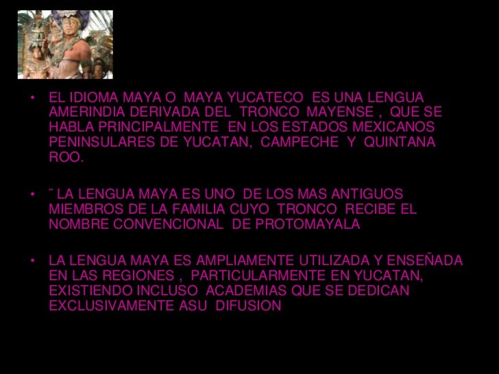 Lengua maya
