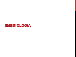EMBRIOLOGÍA

 