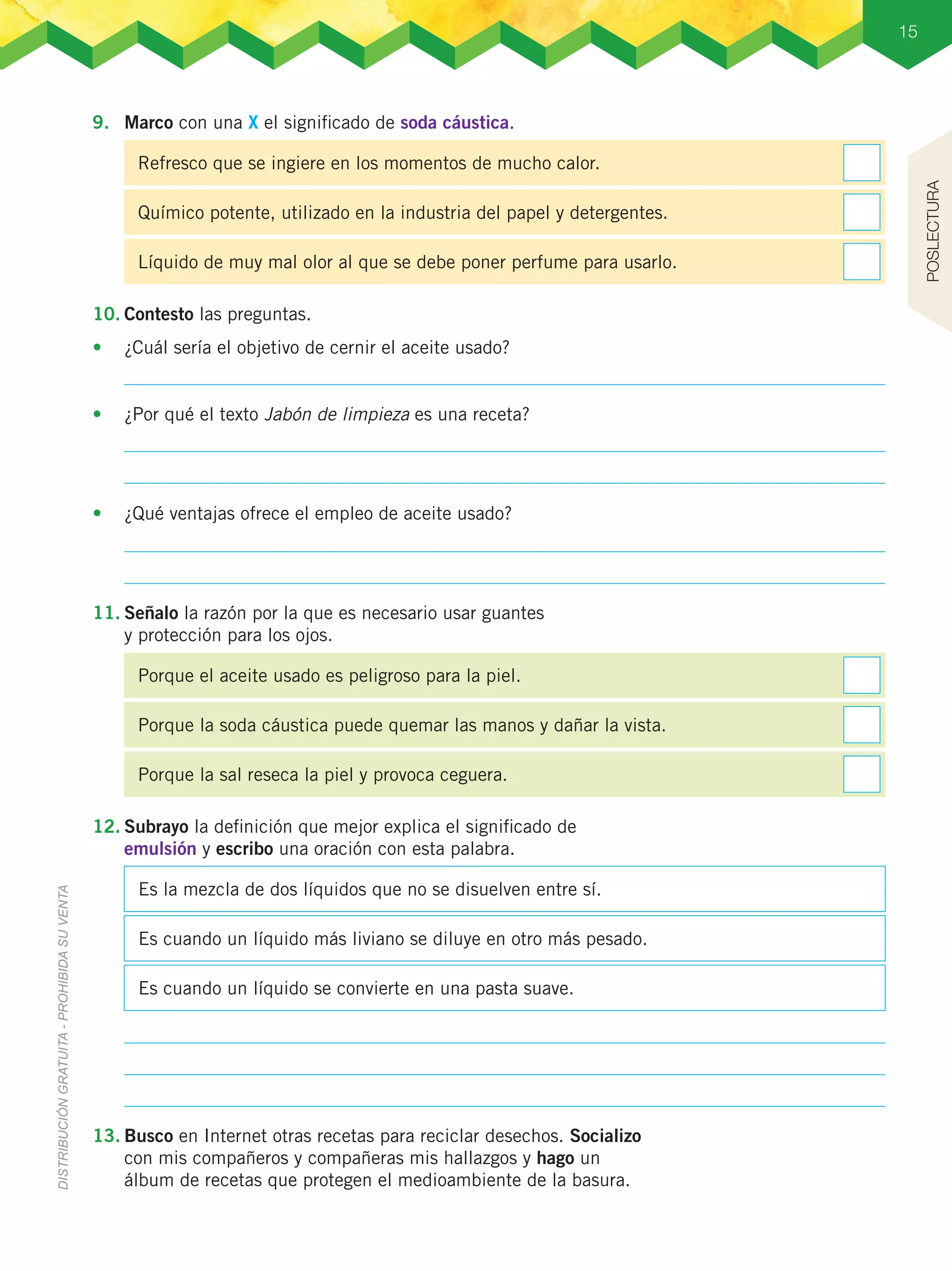 Lengua y literatura 5 egb cuaderno | PDF