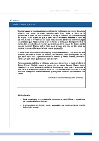 Mapas de Progreso del Aprendizaje     Lectura




? Anexo
  Nivel 2 / Tareas Aplicadas
        3
        4




                               Marzo 2007, primera versión pública             37
 