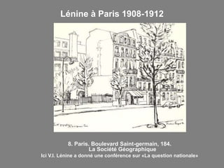 Lénine à Paris 1908-1912